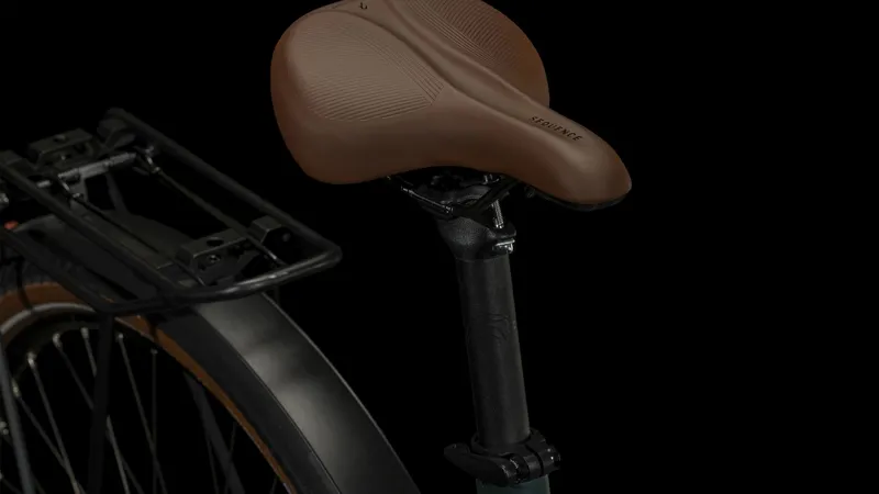 Cube Touring Hybrid One 625 Electric Bike in Dark Green-4